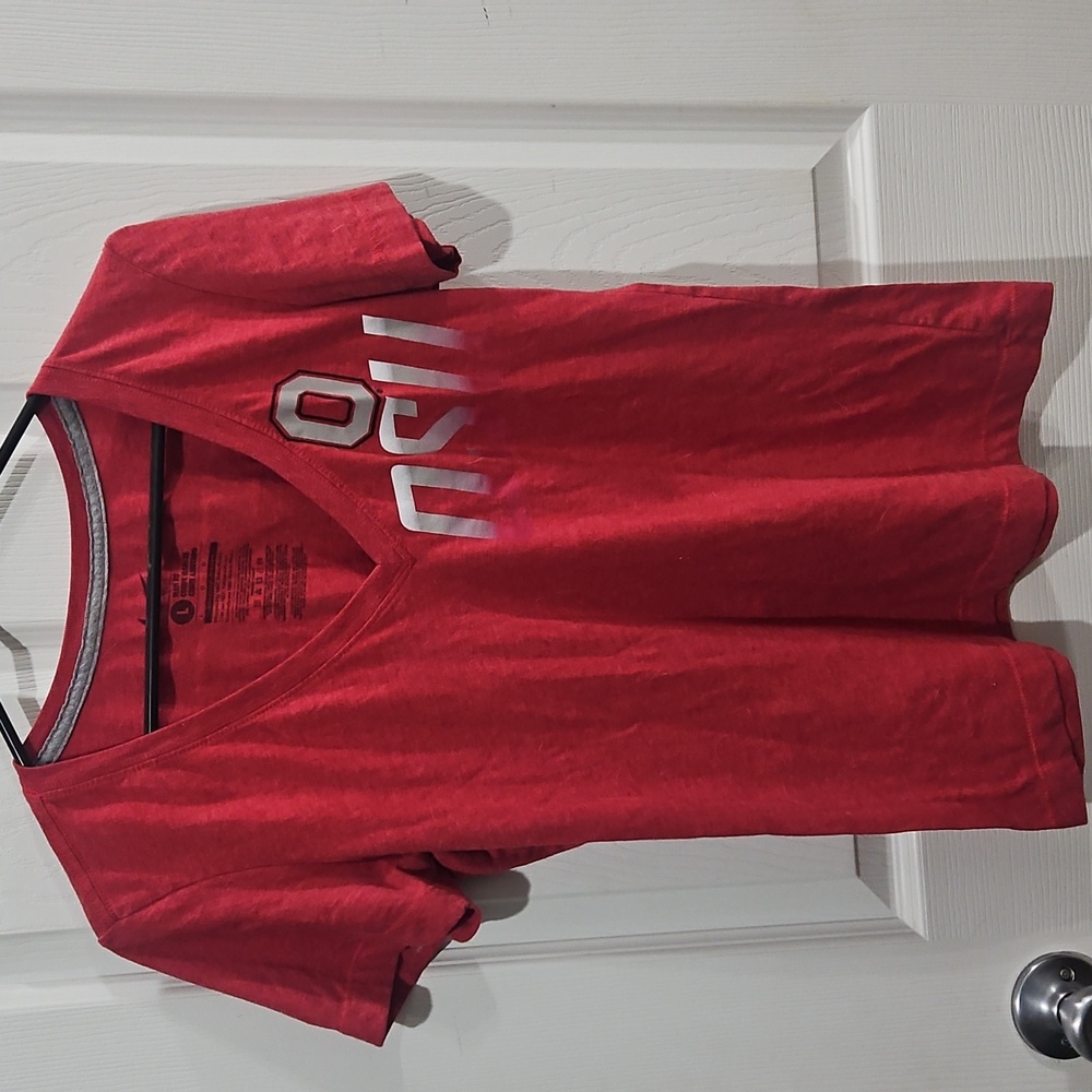 Nike Women's Scarlet OSU Tee Size Large